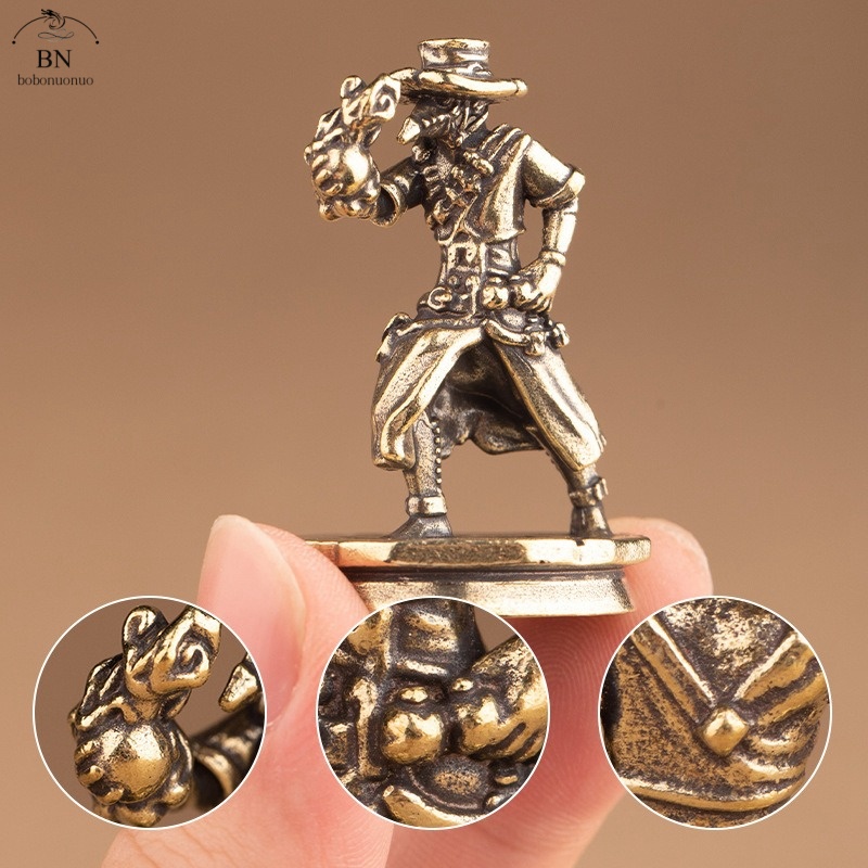 Vintage Collectibles Toys - 황동 댄스 카우보이 피규어 미니어처 빈티지