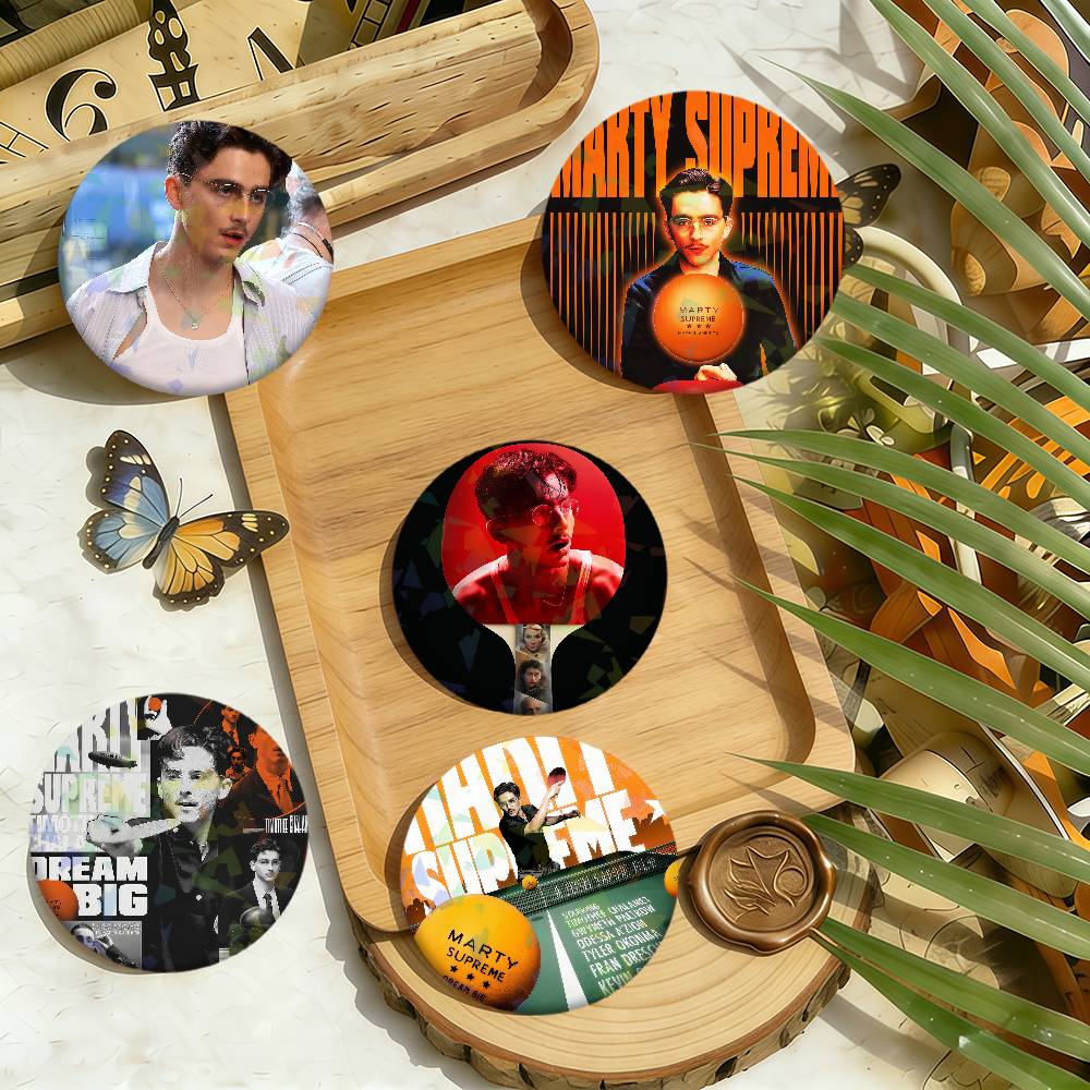 Vintage Collectible Pins - 영화 M-marty S-supreme 멋진 예술 빈티지