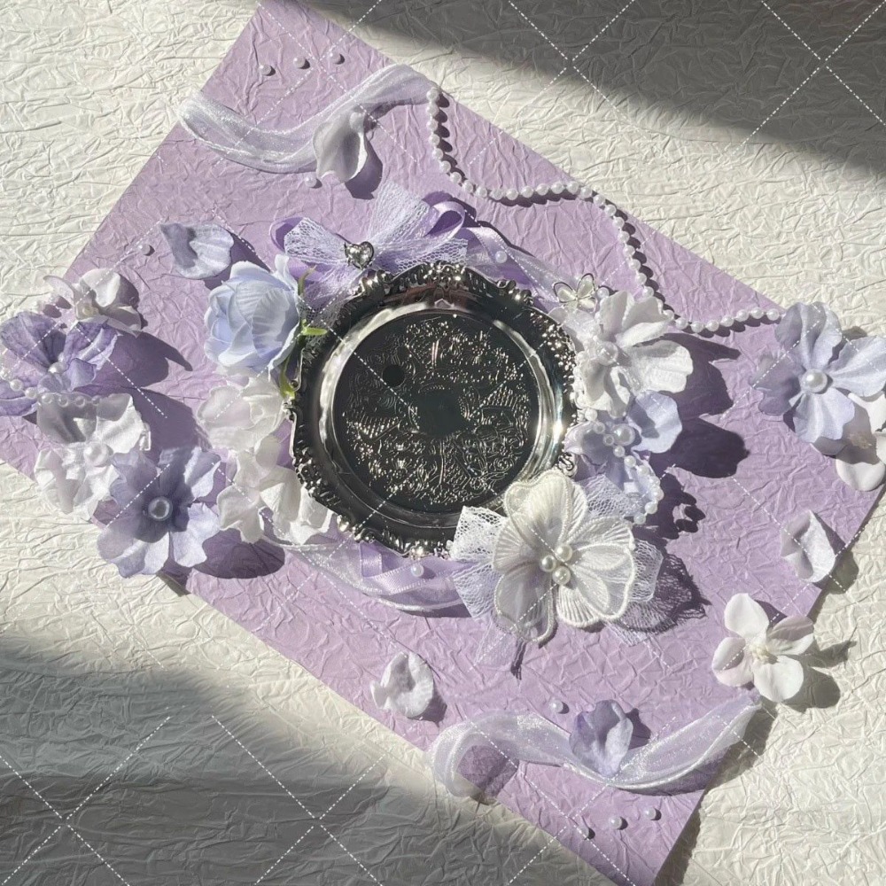 Vintage Collectible Pins - 플로럴 레이스 빈티지 이타 보드 DIY