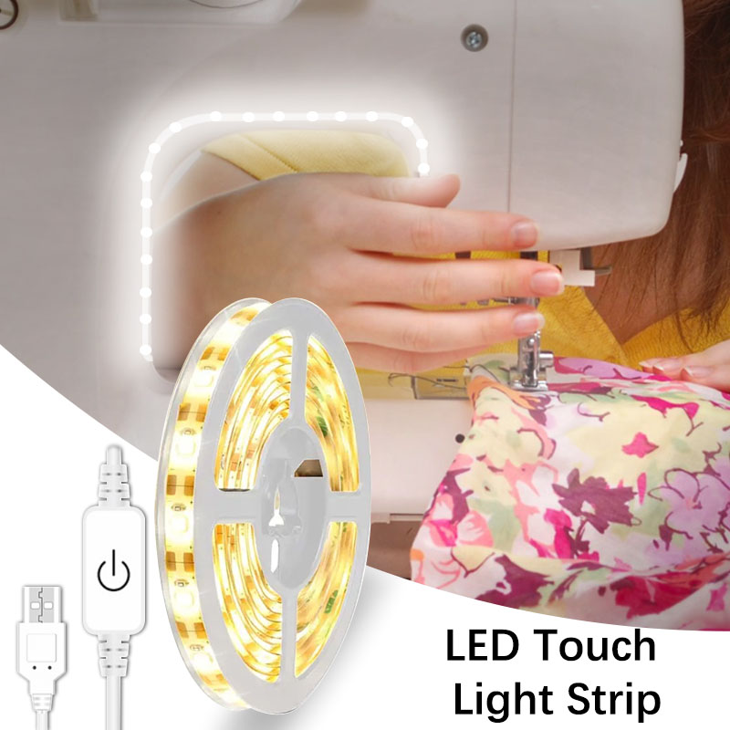 Typewriter Ribbon Roll - 2835 LED 스트립 라이트 터치 감지