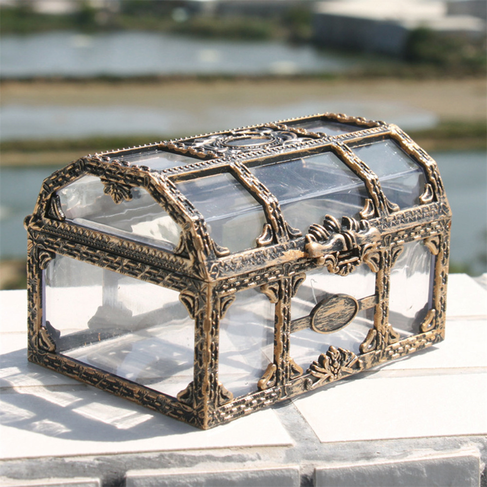 보물 기념품 보물 상자 보석 상점 장식 주최자 크리스탈 - Vintage And Collectible Stores 리뷰 및 가격