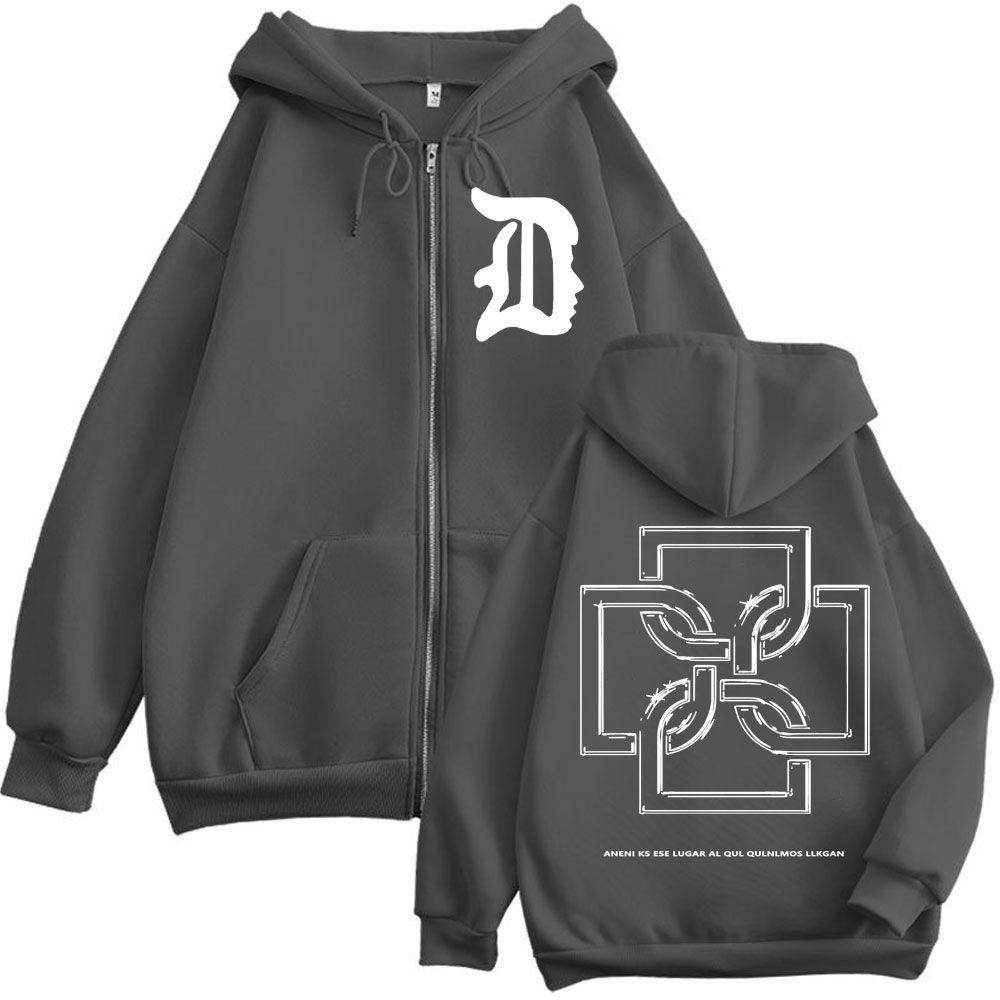 커스터마이징 래퍼 두키 로고 그래픽 지퍼 후드티 남녀공 - Vintage Zip Hoodie 리뷰 및 가격