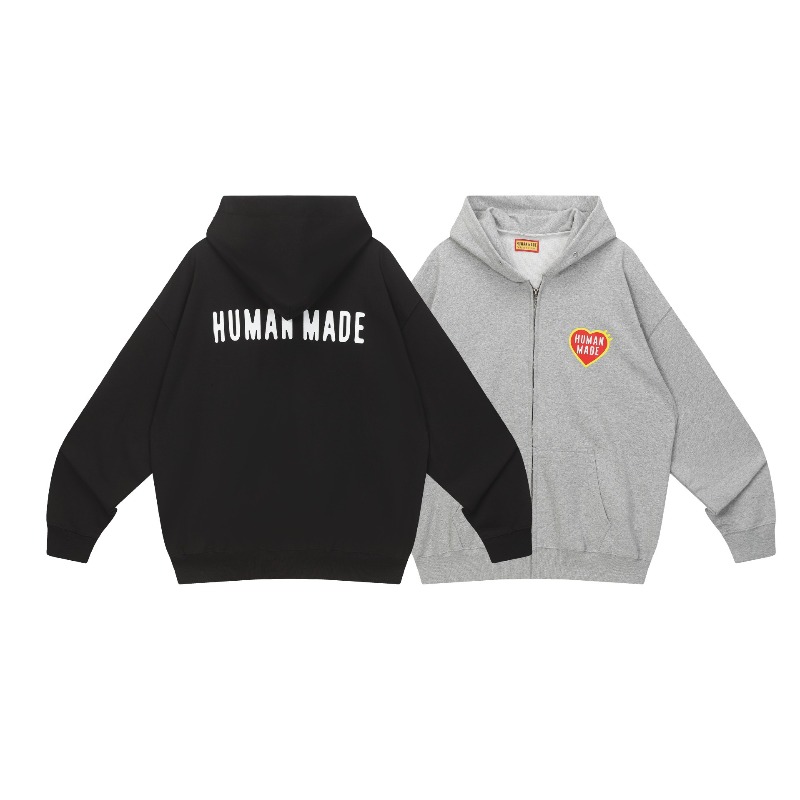 인간이 만든 빈티지 지퍼 후디 하트 프린트 오버사이즈  - Vintage Zip Hoodie 리뷰 및 가격