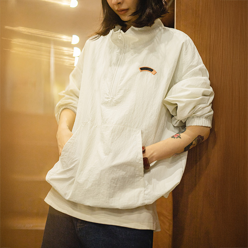 Maden 여성용 빈티지 하프 지퍼 스탠드 칼라 풀오버 - Vintage Zip Hoodie 리뷰 및 가격