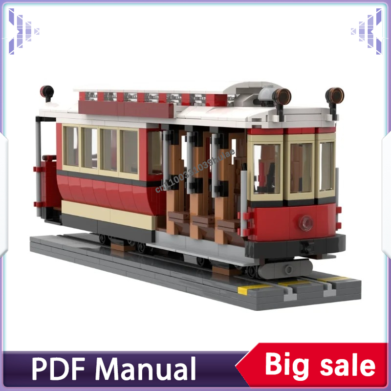클래식 힐 시티 케이블 트롤리 MOC 빌딩 블록 빈티지 - Vintage Collectibles Toys 리뷰 및 가격