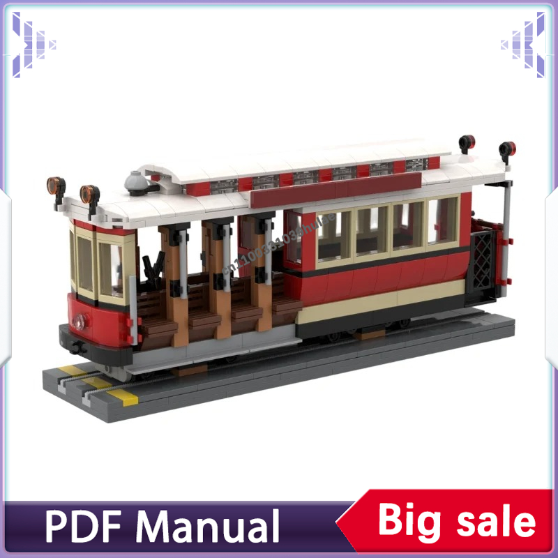 클래식 힐 시티 케이블 트롤리 MOC 빌딩 블록 빈티지 - Vintage Collectibles Toys 리뷰 및 가격