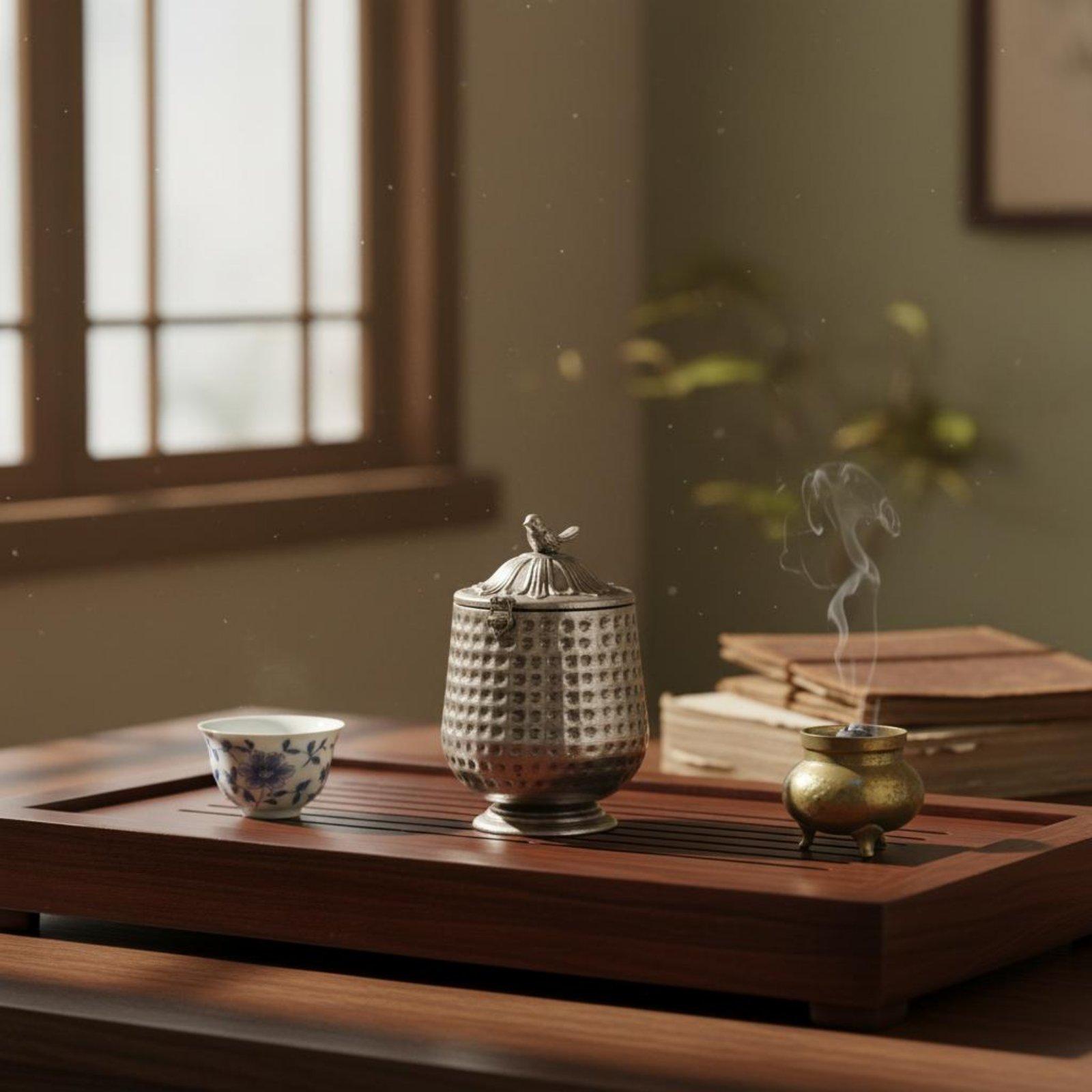 빈티지 스타일의 수제 철제 용기, 차를 사랑하는 사람들 - Vintage Collector 리뷰 및 가격