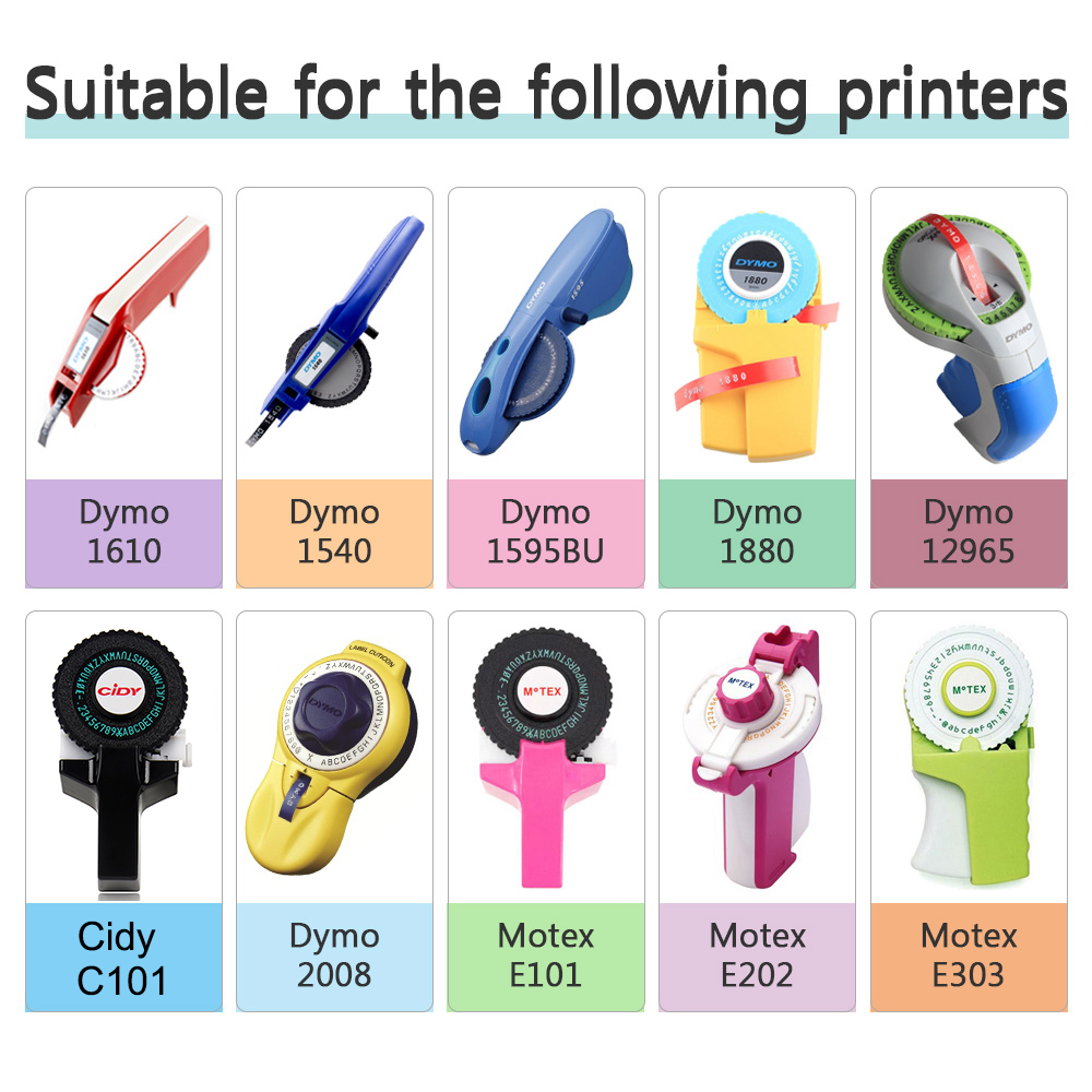 Dymo 12965 MOTEX E101 라벨링 기계용  - Typewriter Ribbon Roll 리뷰 및 가격